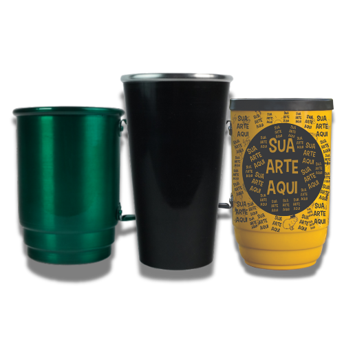 Canecas de Alumínio Personalizadas
